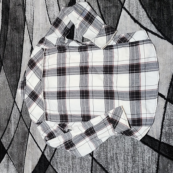 BKE STANDARD FIT FLANNEL PLAID PEARL SNAP-BUTTON LONG-SLEEVED SHIRT - Picture 11 of 14